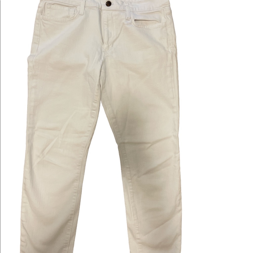 Joes Jeans,  5 pocket, white, straight Ankle, size 30